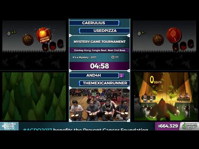 Mystery Game Tournament by Caerulius, And4h, TheMexicanRunner and UsedPizza - AGDQ 2017 - Part 125