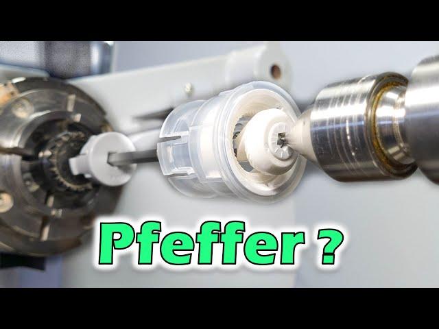 Die Pfeffermühle Drechseln