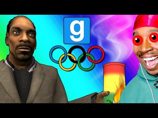 Schmacked Reaction To Gmod 2024 Olympics! (Garry's Mod Sandbox Funny Moments)