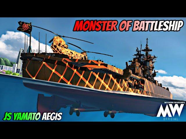 JS Yamato Aegis - Still Brutal Against Any Battleship- Modern Warships