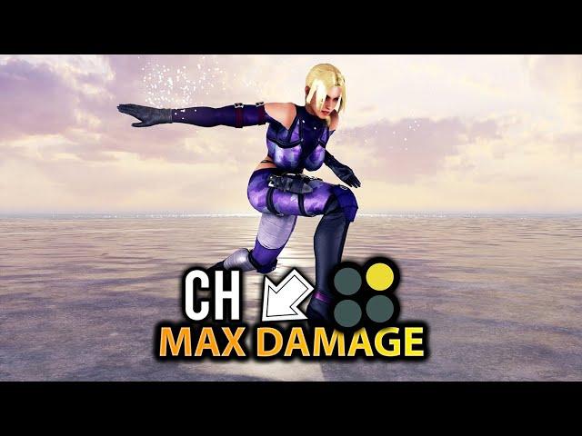 Nina Williams CH DB2 Combos | +Max Damage