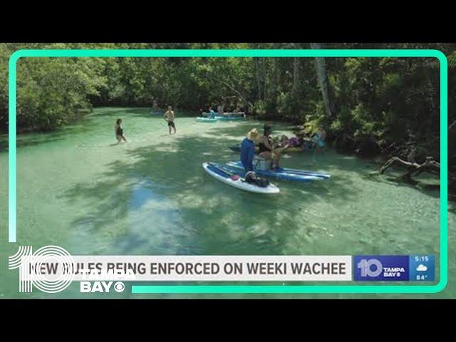 New rules for boaters, kayakers on Weeki Wachee River now in effect