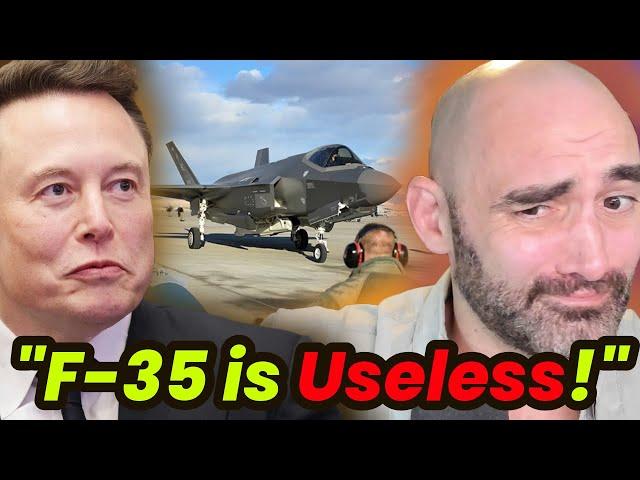 Elon's Right About the F-35 But For The Wrong Reasons!