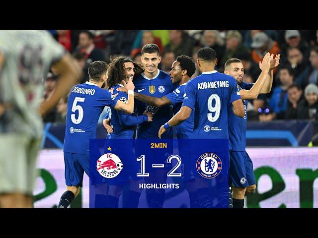 Red Bull Salzburg 1-2 Chelsea | Champions League Highlights