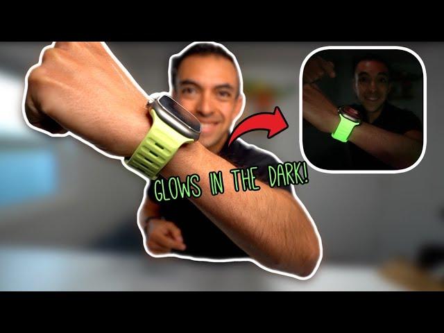 Nomad Glow in the Dark 2.0 Apple Watch Band!