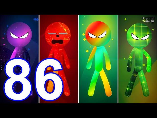 Stickman Party - Gameplay Part 86 Random Funny MiniGames, 1 2 3 4 Plyer Free New Update