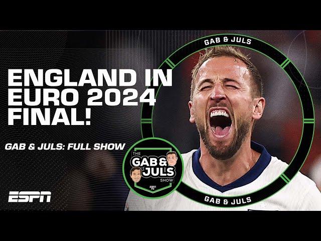 GAB & JULS: FULL SHOW! ENGLAND󠁧󠁢󠁥󠁮󠁧󠁿vs. SPAIN in the EURO 2024 final! Who will win? | ESPN FC