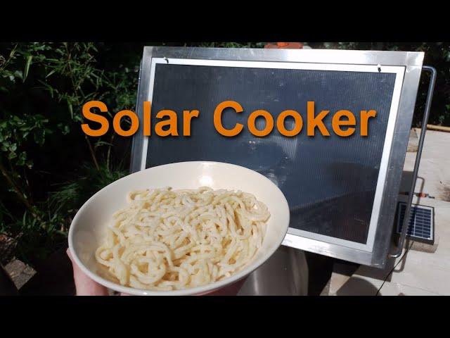 Making Spätzle With Solar Oven (German Egg Noodles)