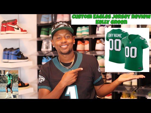 Nike Vapor Fuse Elite Eagles Jersey Kelly Green Review  2024