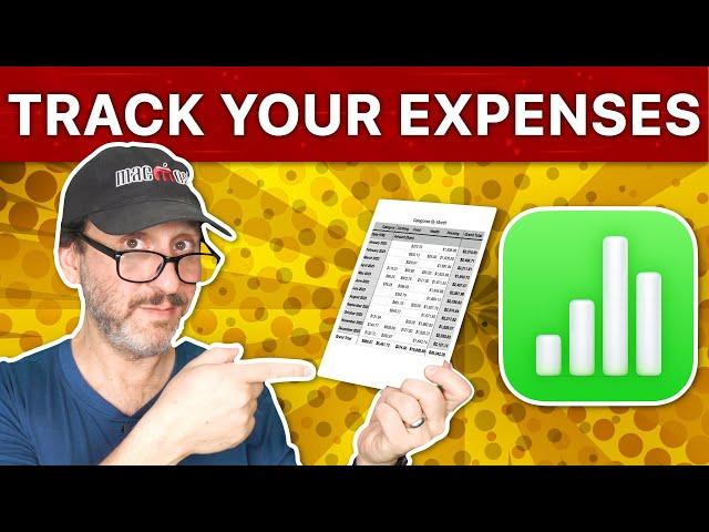 Track Your Expenses in Mac Numbers