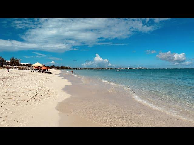 GRACE BAY BEACH, TURKS AND CAICOS 04-2023 4K