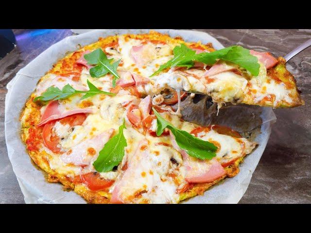 100% of people DO NOT KNOW this Recipe! Summer PizzaNo DOUGH! Without a drop of fat I cook all