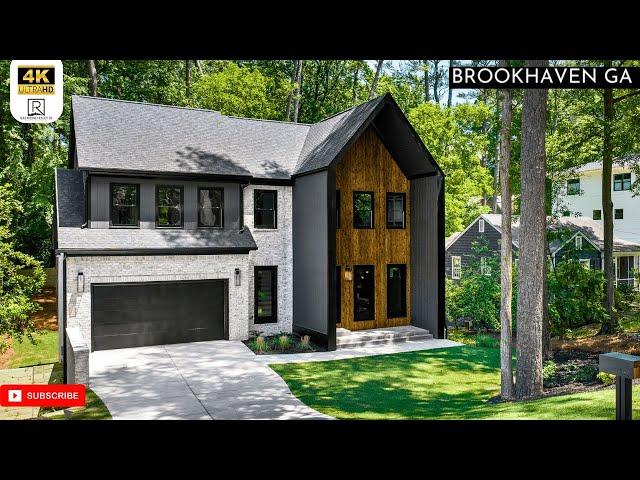 MUST SEE Stunningly ULTRA Modern Brand New Home For Sale in Brookhaven GA