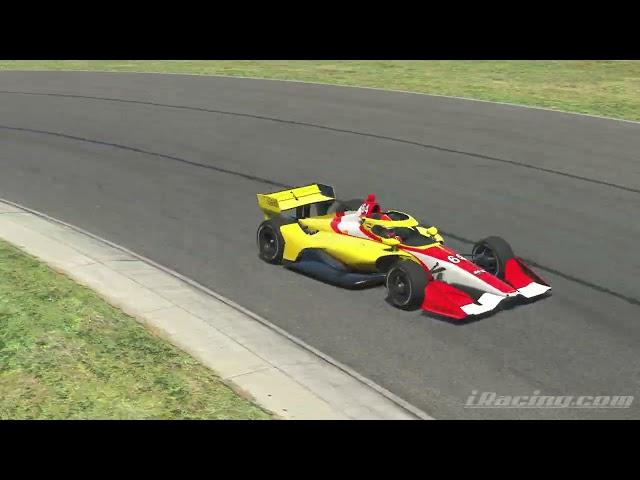 Dallara IR18 Indycar - Barber Motorsports Park - Just Driving - iRacing - 4K MAX GRAPHICS