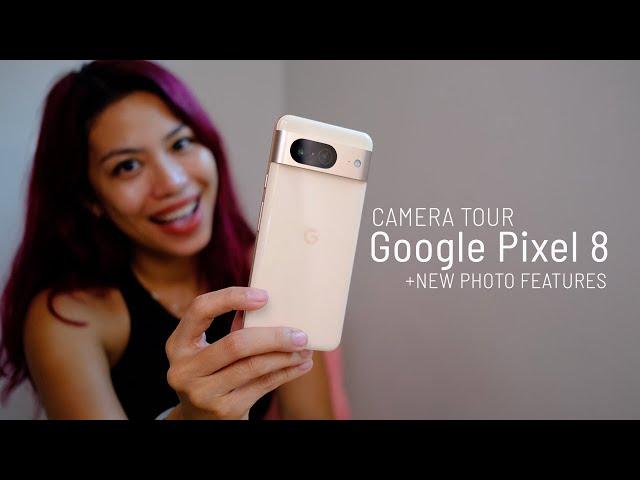 Google Pixel 8 CAMERA TOUR + trying out new photo features!
