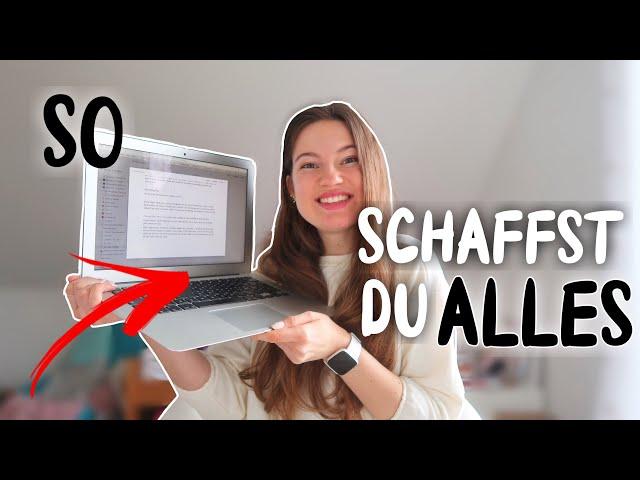 Perfekte ORGANISATION mit DIESEN Tipps// fürs Studium, Abitur, Arbeit