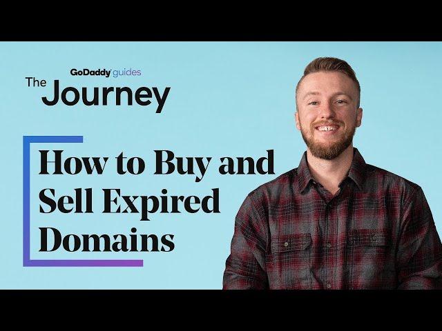 How to Search, Buy & Sell EXPIRED Domain Names! | The Journey