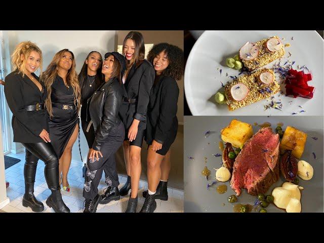 VLOG | Dinner with the girls & a private chef!