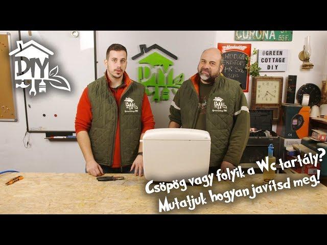 Csöpög vagy folyik a WC tartály? Mutatjuk hogyan javíthatod meg! | Green Cottage DIY