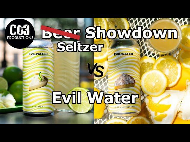 Evil Water # 1 - Key Lime vs Lemon Meringue | CO3 Seltzer Showdown