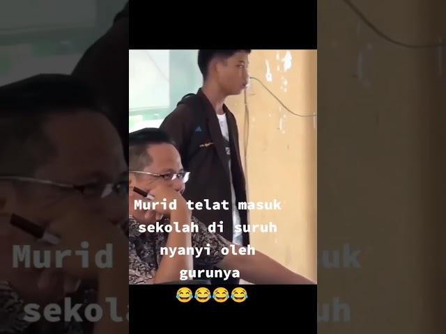 di hukum nyanyi anak sekolah