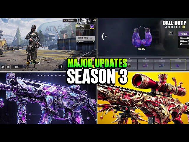 Season 3 Major Changes Spotted in CODM - Mythic Tundra & Left Hand Feature COD Mobile