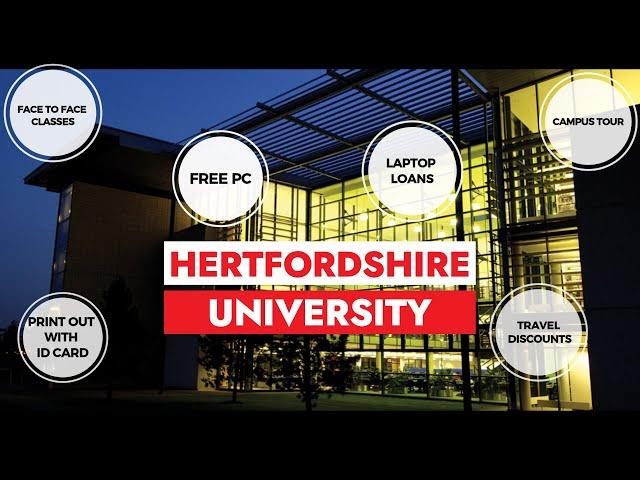 University of Hertfordshire| Hertfordshire university campus tour | International students in UK