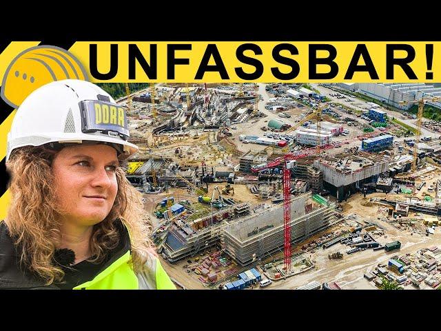 BAUSTELLE EXTREM - JAHRHUNDERTPROJEKT TEILCHENBESCHLEUNIGER - BAU DOKU