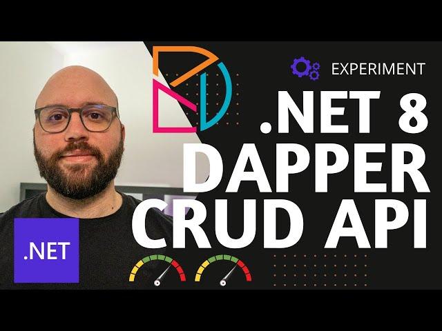 .NET 8  .: Crud API with Dapper 