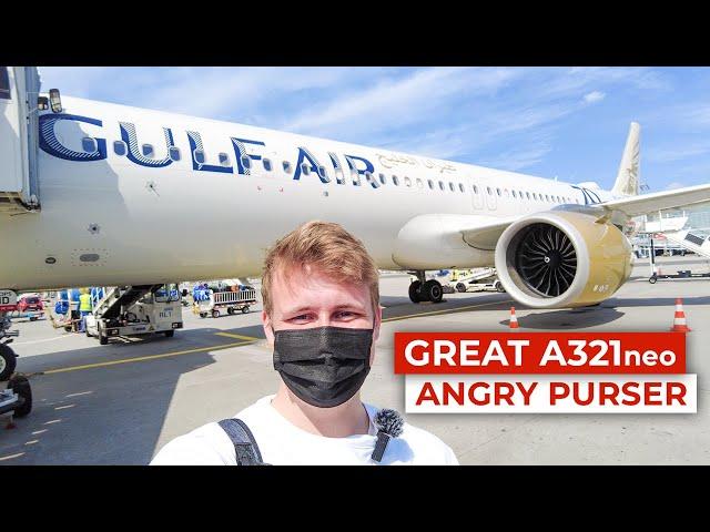 GULF AIR Airbus A321neo (ECONOMY) | Frankfurt - Bahrain | VLOG TRIP REPORT