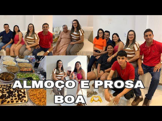 FAMILIA REUNIDA ALMOÇO UMA BOA PROSA E RODA DE VIOLAO| PATHY VIDA NA ROÇA