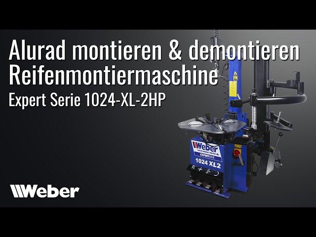 Reifen Demontage und Montage - Weber Expert Serie 1024-XL-2HP