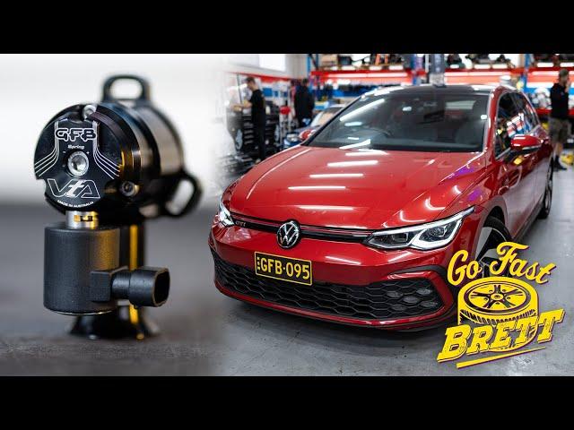 MK8 Golf GTI - How to install a Blow Off Valve [GO FAST BRETT]