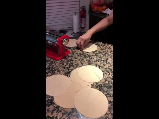 Making rotis with $25 pasta maker