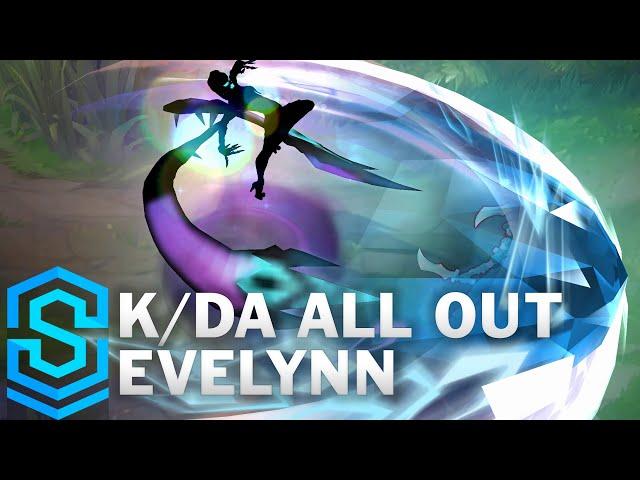 K/DA ALL OUT Evelynn Skin Spotlight - League of Legends