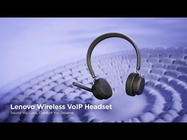 Lenovo Wireless VoIP Headset | Comfort, Connectivity, Performance