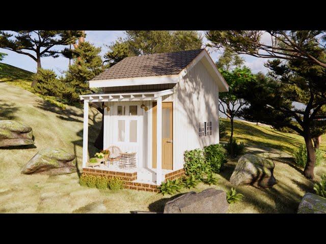 Gorgeous Tiny House Design Idea 3x4 meters - 12 Square meter - 130 SqFt | Exploring Tiny House