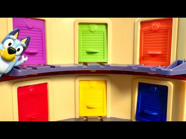 Surprise Doors - Bluey toys pretend play