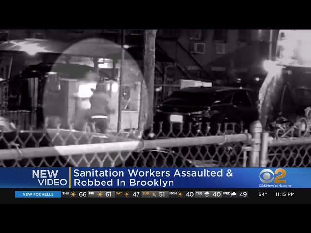 See It: NYC Sanitation Workers Attacked In Brooklyn