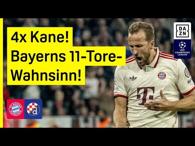 11-Tore-Spektakel! Kane & Co. sind on fire: FC Bayern - Dinamo Zagreb | UEFA Champions League | DAZN