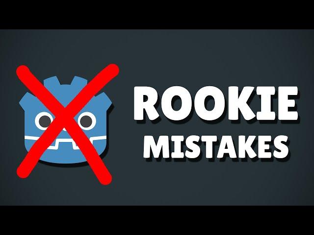Fixing Rookie Mistakes in Godot