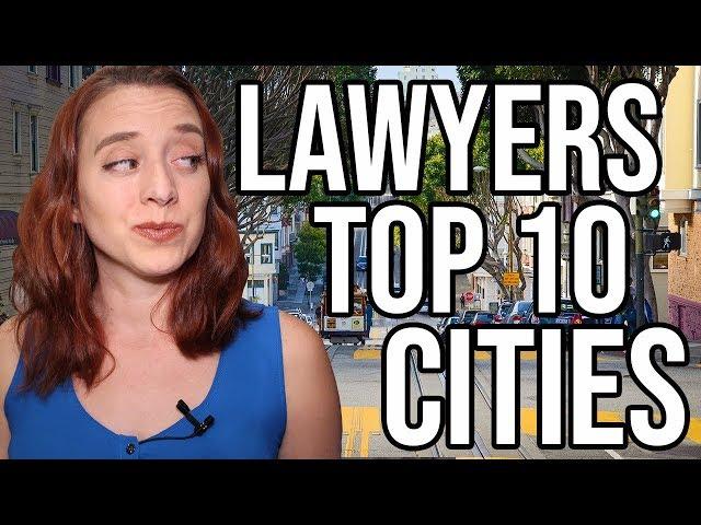 Top 10 Cities for Lawyers (Buying Power Index!)