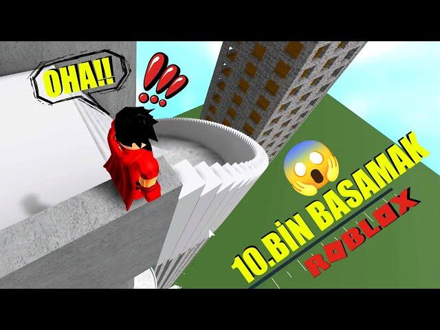 I FALLED FROM THE LADDER WITH 10 THOUSAND STEPS !!! - Roblox Ragdoll Engine