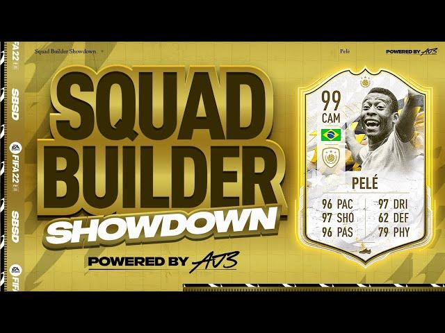 FIFA 22 Squad Builder Showdown!!! 99 PRIME ICON MOMENTS PELE!!!