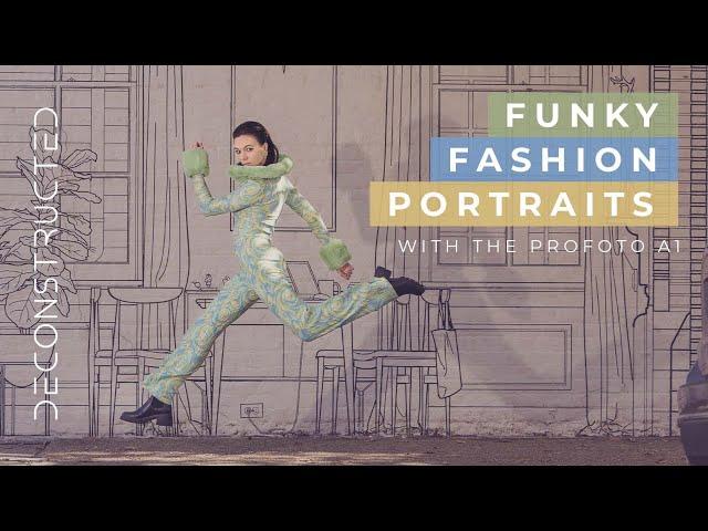 How-To Photography // Funky Fashion Portraits with the Canon R5 and Profoto A1