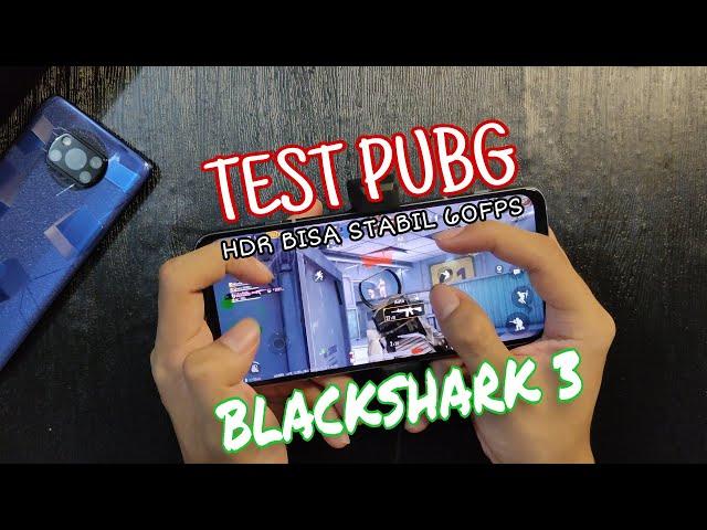 TEST PUBG XIAOMI BLACKSHARK 3 + FUNCOOLER 2 PRO BR30-BS