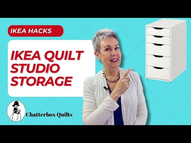 Ikea Quilt Studio Storage: Alex units