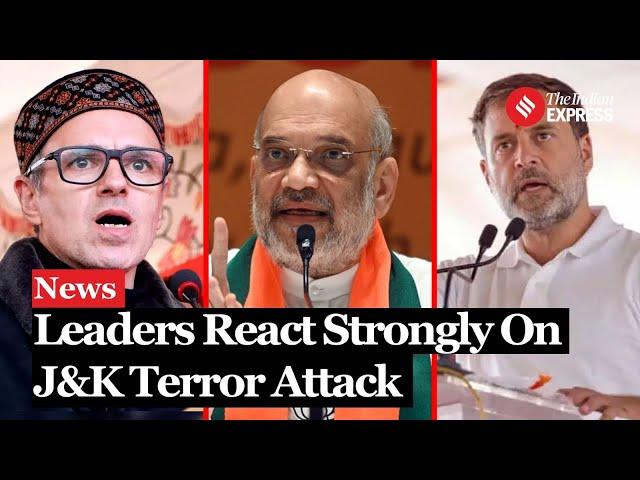 Amit Shah, Rahul Gandhi, Omar Abdullah, And Other Leaders Condemn Ganderbal Terror Attack In J&K