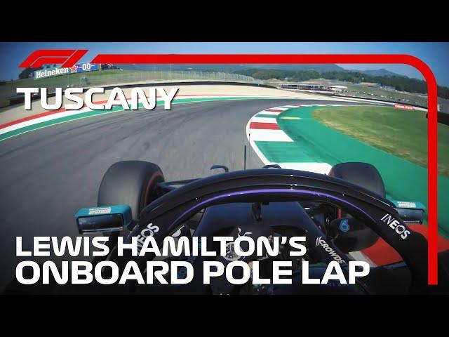 Lewis Hamilton's Pole Lap | 2020 Tuscan Grand Prix | Pirelli