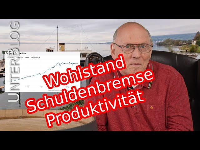 Schuldenbremse, Produktivität, Banken und Inflation